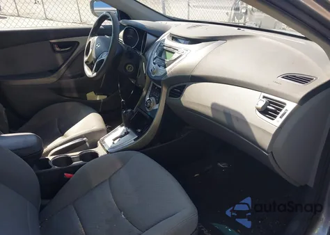 2012 Hyundai Elantra Gls (Ulsan Plant) из США, поврежденный, VIN KMHDH4AE2CU380379